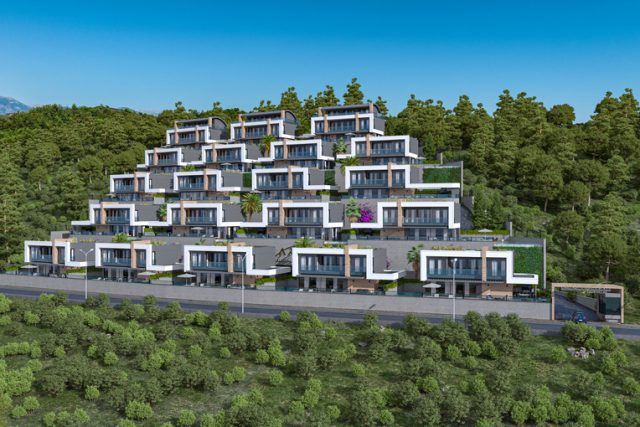 Luxury villas in Kargıcak area, Alanya-3978