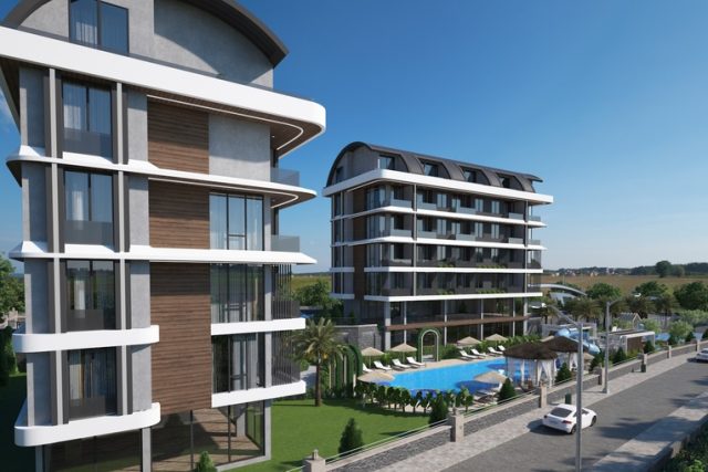 Favorable properties near the sea in Kargıcak district, Alanya-3980
