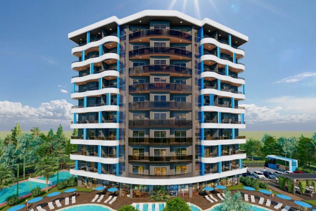 Comfortable residential complex near the sea in Avsallar district, Alanya-3977